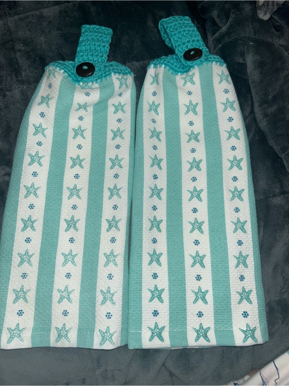 Starfish Hanging Towel Set